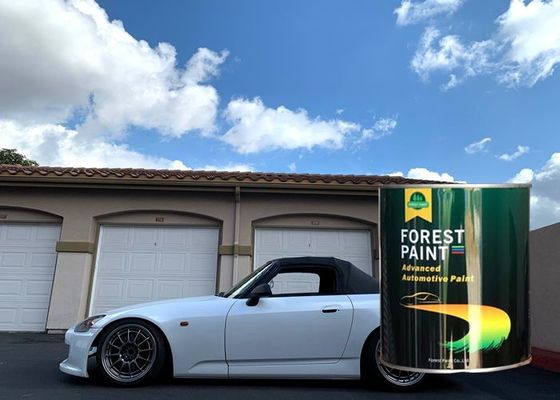 Super-Fast Gloss Pearl White Car Paint 1K Pearl Colors Car Paint