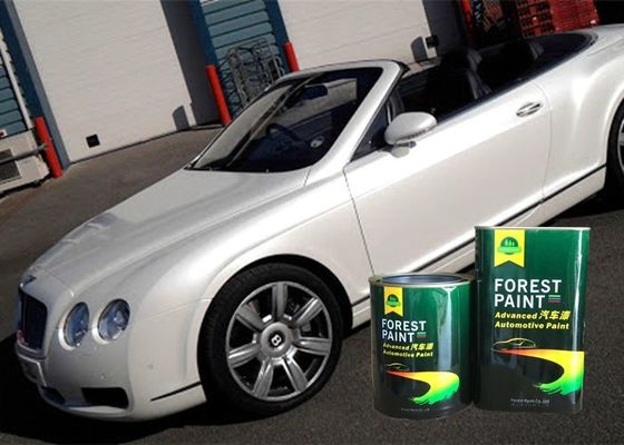 Super-Fast Gloss Pearl White Car Paint 1K Pearl Colors Car Paint