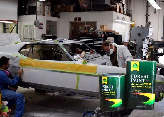 1K/2K High Adhesion Automotive Primer Spray Paint Protection For Car Scratches